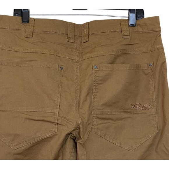 Men's Radius Pants Mens Size 36 X 32 Stretch Pants  Hiking and Climbing Cumin - Picture 5 of 9